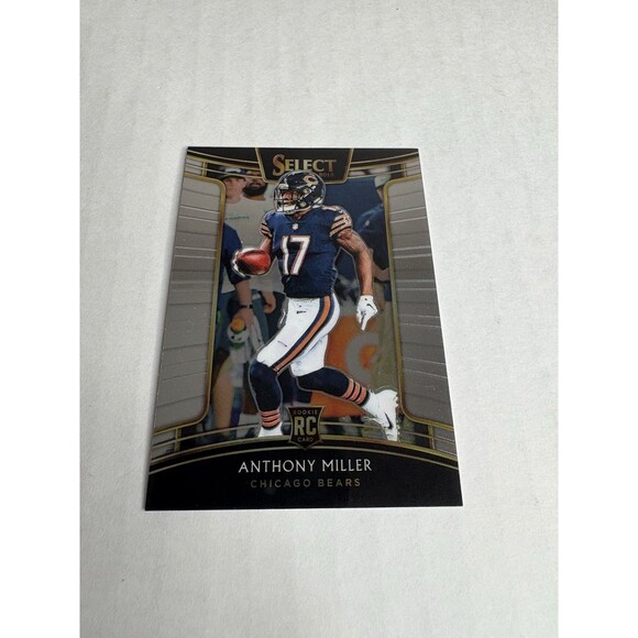 Anthony Miller 2018 Select Concourse Silver Prizm RC Chicago Bears #38 Rookie - Picture 1 of 6